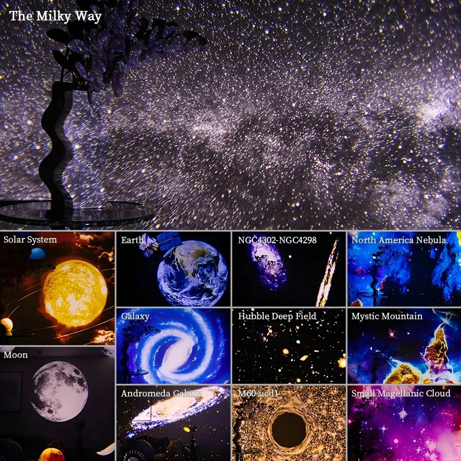 360° Planetarium Star Projector