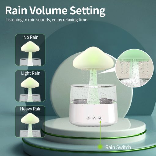 Rain Cloud Humidifier & Night Lamp