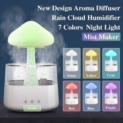 Rain Cloud Humidifier & Night Lamp