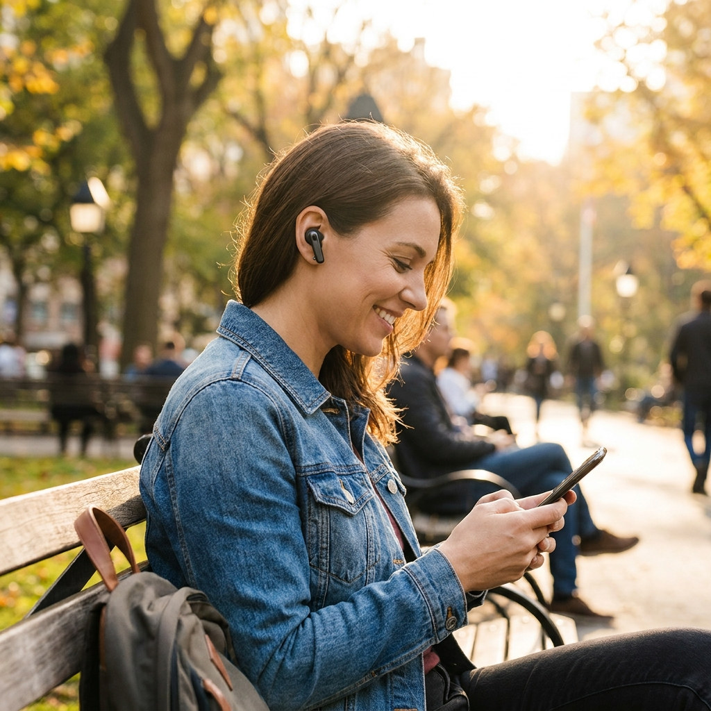 Wireless Earbuds Pro lifestyle