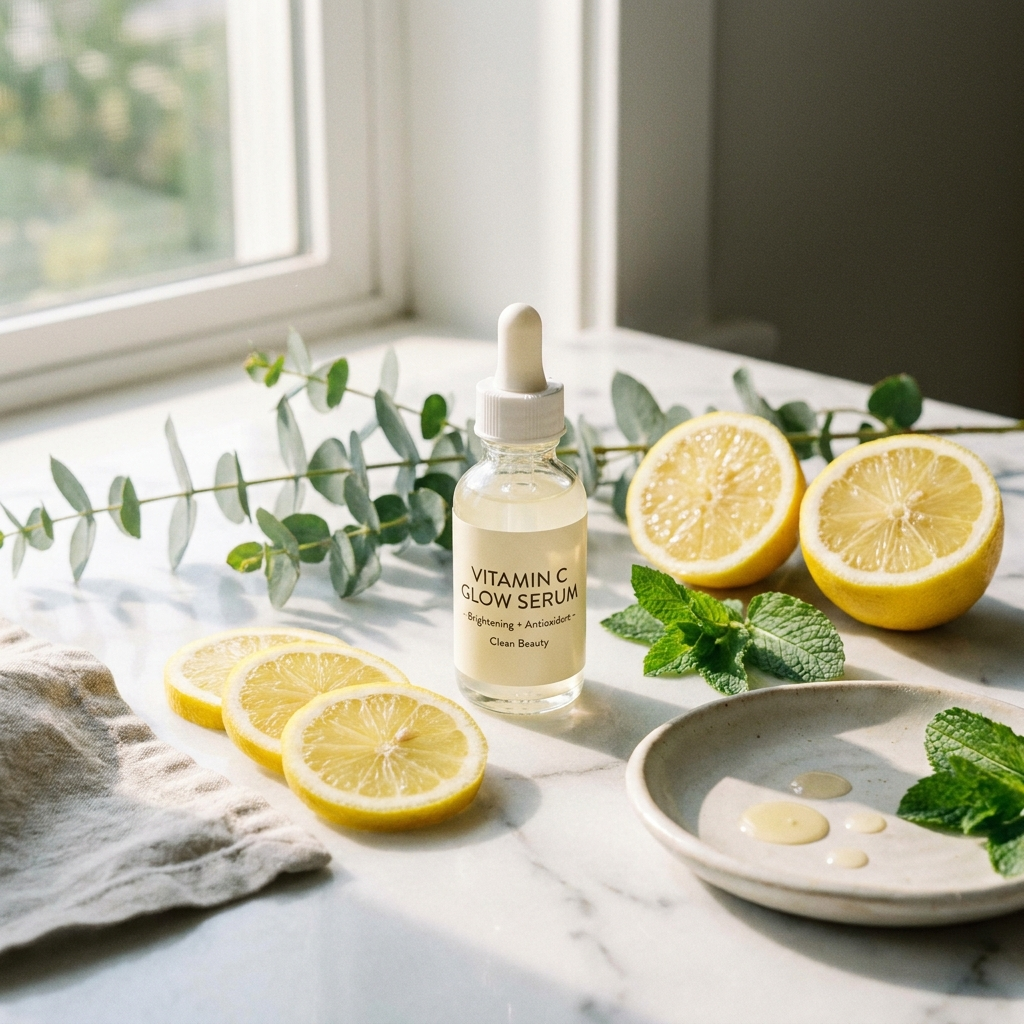 Vitamin C serum lifestyle