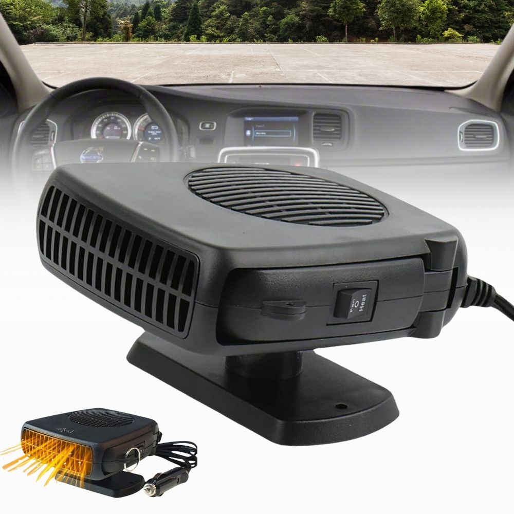 12V Portable Ceramic Car Heater Fan
