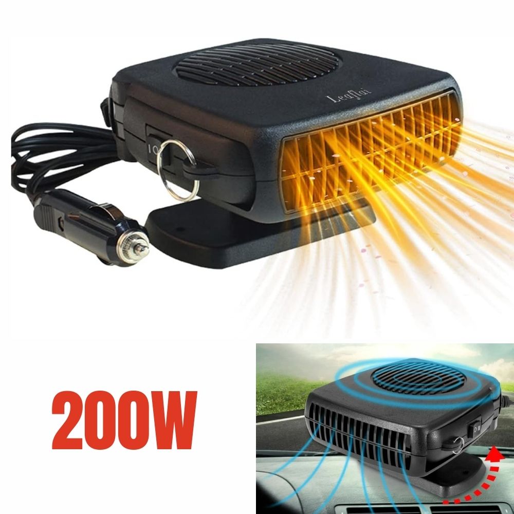 12V Portable Ceramic Car Heater Fan