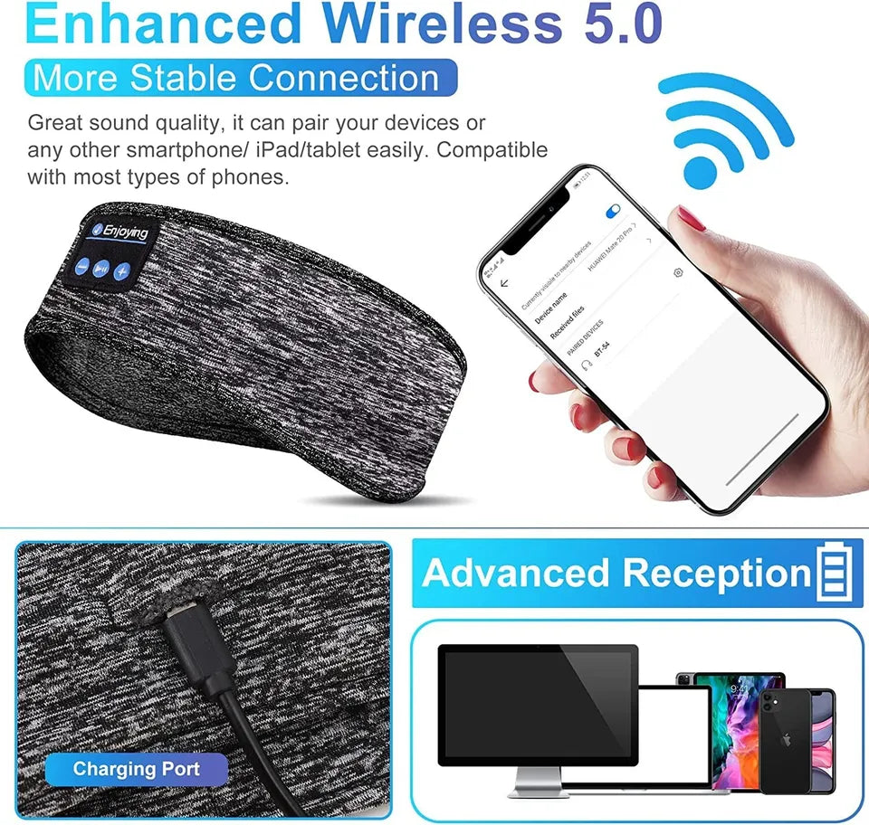 Wireless Sleeping Headband Headphones